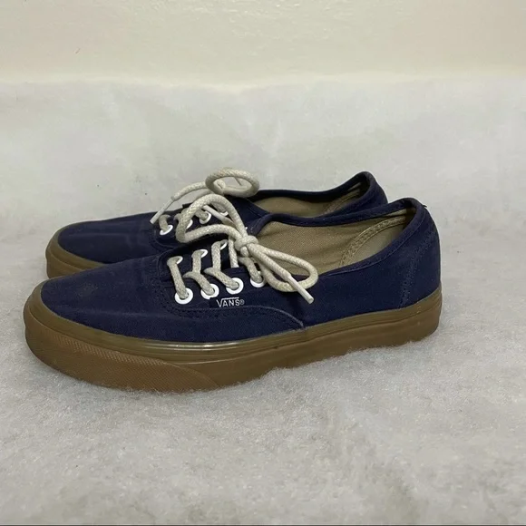 Vans Gumsole Authentic Navy Blue Sneakers - Kids/Men’s 4.5